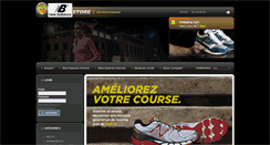 Desktop Screenshot of newbalance-femme.com